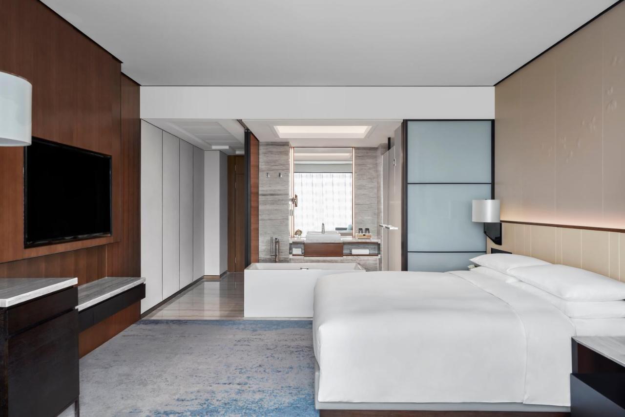 Shanghai Marriott Hotel Pudong South Nanhui Exterior foto